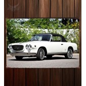 Металлическая табличка Lancia Flavia Convertible (815)